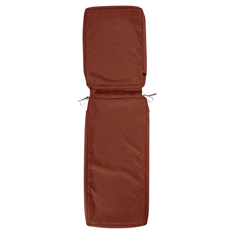Classic Accessories Montlake Water-Resistant 74 x 23 x 3 Inch Patio Chaise Lounge Cushion