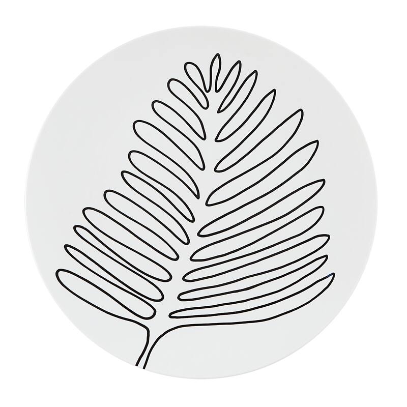 Renwil Solange 5 Piece Wide Wall Art, Black