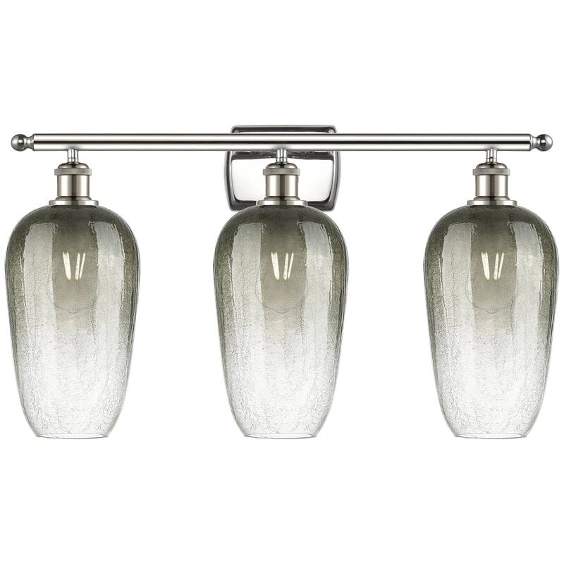 Innovations Lighting Endless Possibilities Ballston - Brookhaven Flute - 3 Light 27" Bath Vanity Light