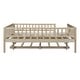 preview thumbnail 71 of 70, Wood Daybed with Trundle and Fence Guardrails