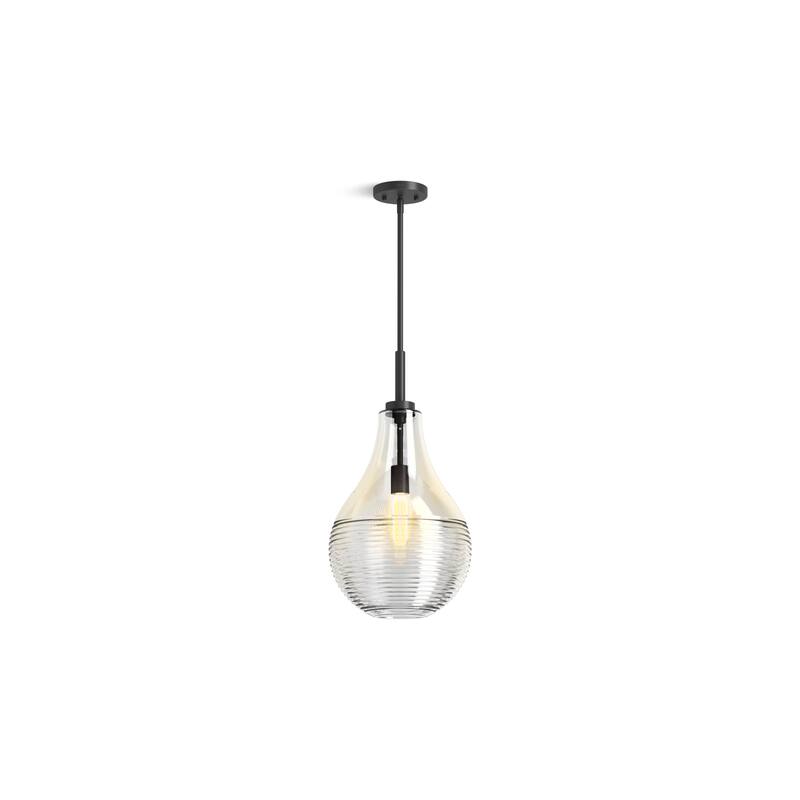 Kohler Lighting 42197-PE01 Simplice 12" Wide Teardrop Pendant