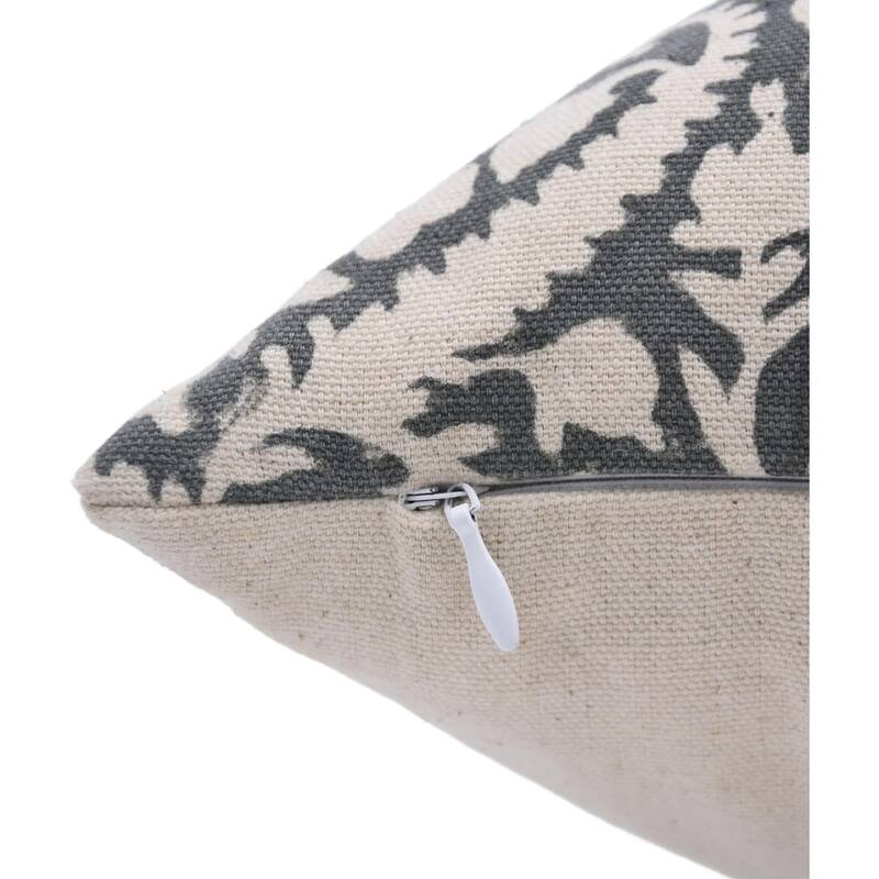 Fabdivine Cotton Bohemian Block print pillow Cover