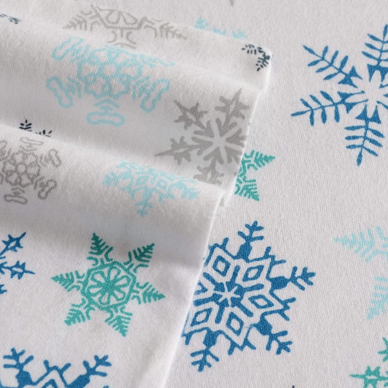 Eddie Bauer Printed Cotton Flannel Sheet Set