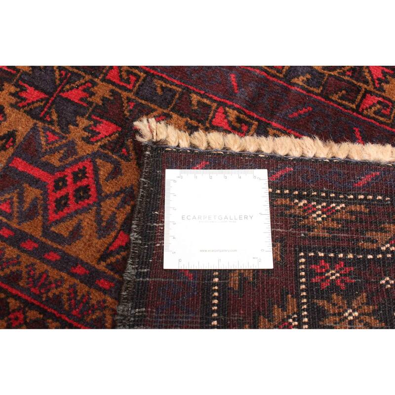 ECARPETGALLERY Hand-knotted Teimani Brown Wool Rug - 3'0 x 4'6