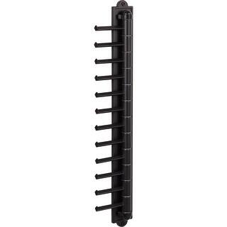 Hardware Resources Twelve Hook Swivel Arm Vertical Tie Rack