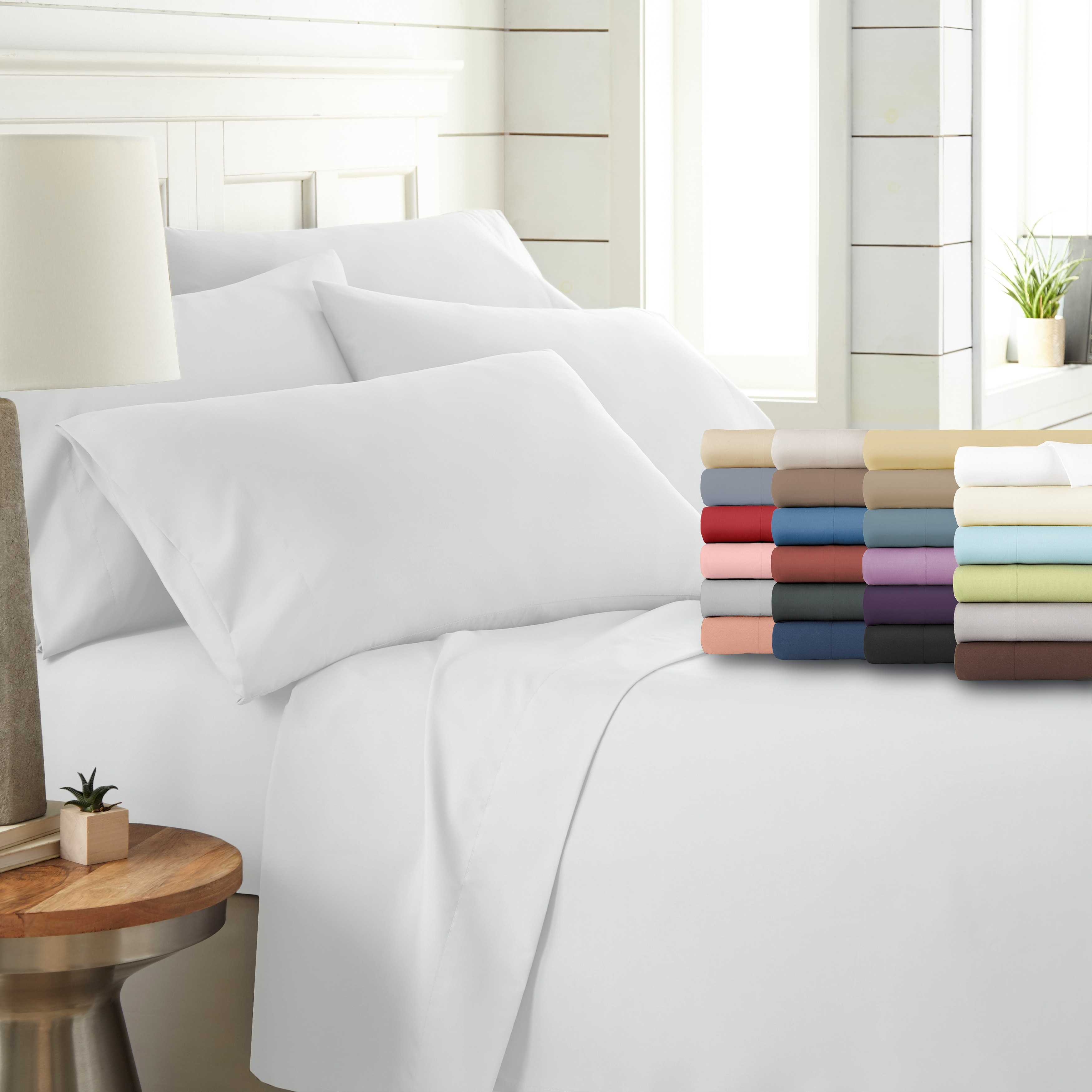 Vilano 6-piece Ultra Soft Extra Deep Pocket Bed Sheet Set