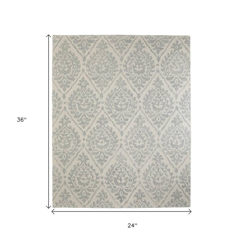 HomeRoots Floral Modern Rectangle Area Rug