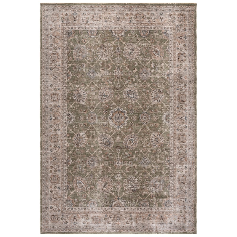 Lauren Ralph Lauren Abbey Finni Traditional Rug - Green/Grey - 9' x 12'