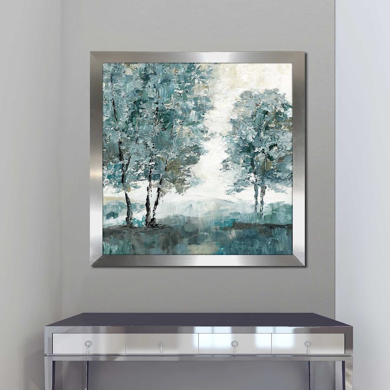 "Teal Sentinel" by Nan II Print on Acrylic