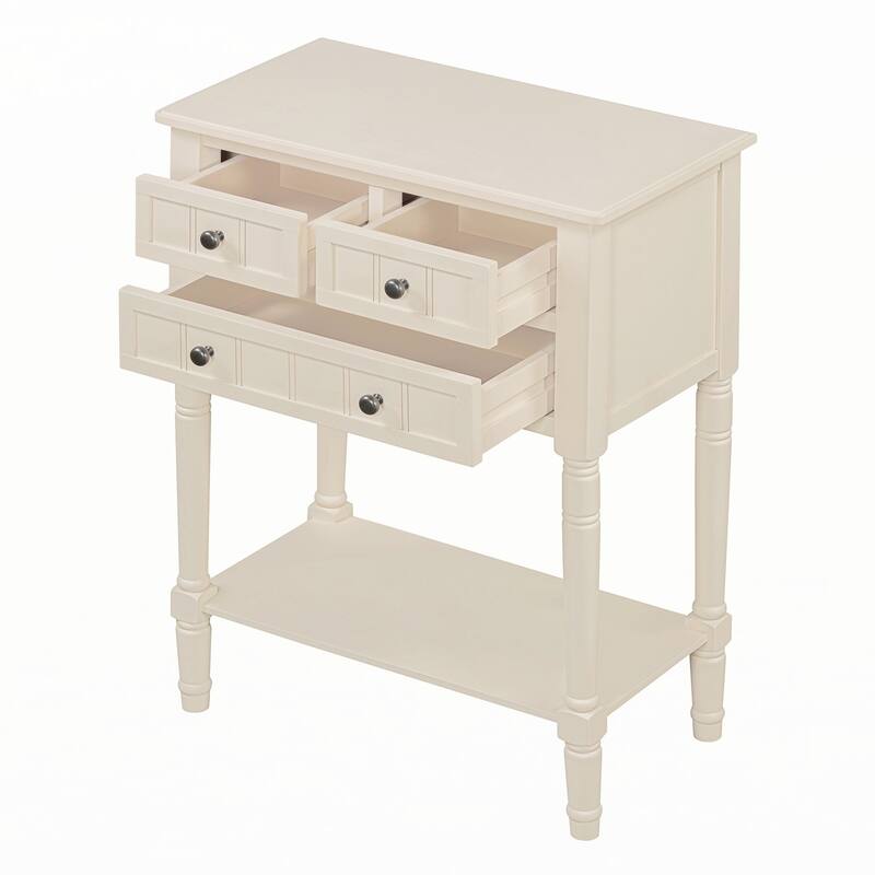 Narrow Console Table(Beige)