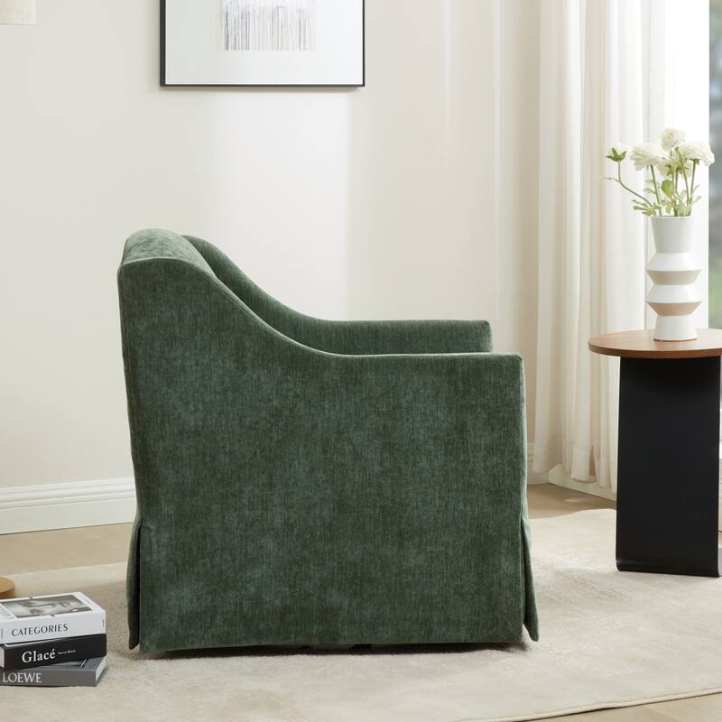 Londyn Skirted Swivel Accent Chair by Greyson Living