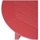 preview thumbnail 7 of 111, Polytrends Laguna Hdpe All Weather Outdoor Patio 35" Round Bar Table
