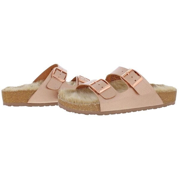 steve madden double strap sandal