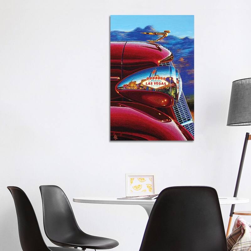 iCanvas "Las Vegas - A World Of Difference" by Wil Cormier Canvas Print - 40x26x1.5