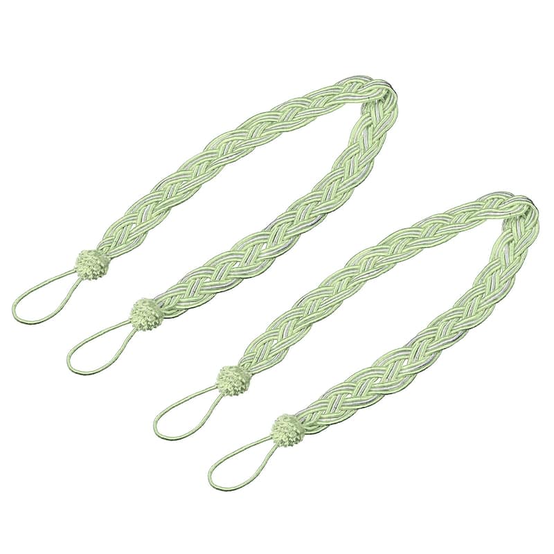 58cm/23" Curtain Tiebacks Braided Drapery Holdback Holder