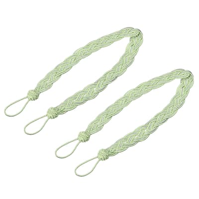 58cm/23" Curtain Tiebacks Braided Drapery Holdback Holder