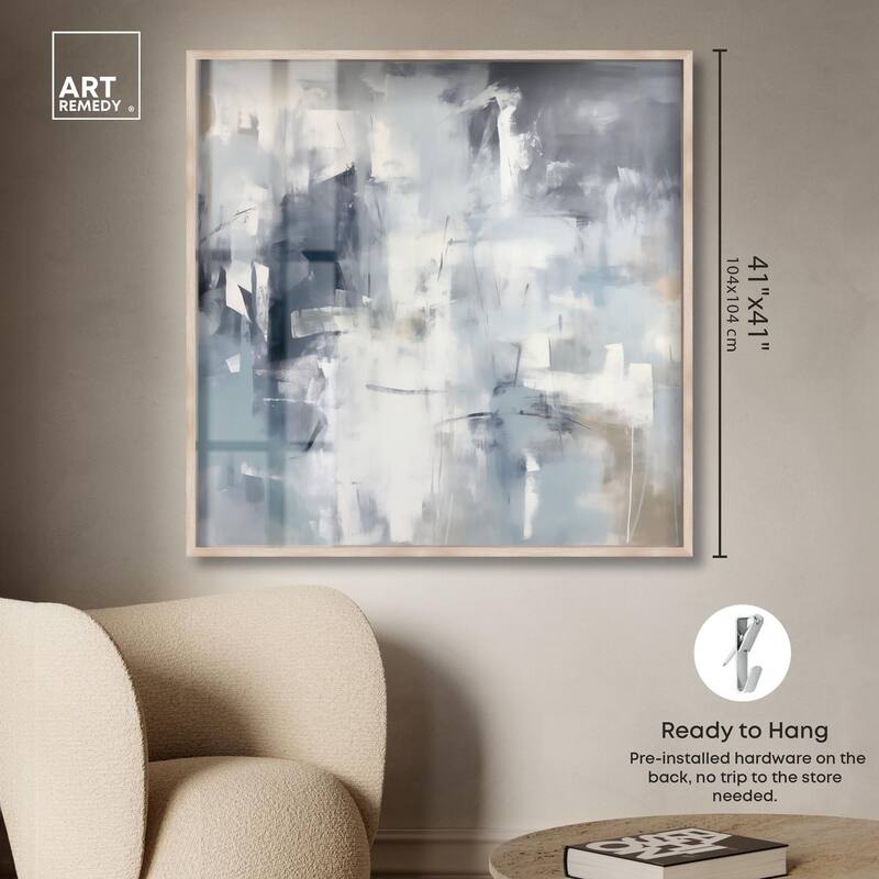 Enigma of Blue Shadowbox by Art Remedy