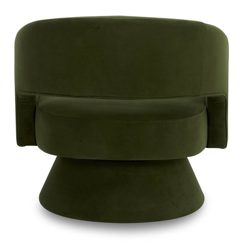 Spruce & Spring Jamie Swivel Fabric Accent Chair