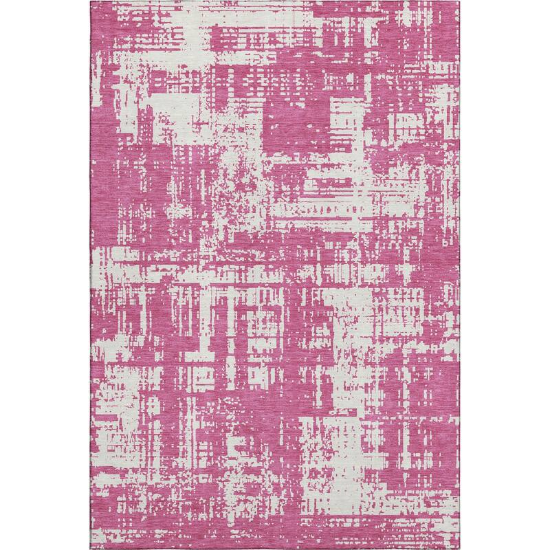Premium Washable Super Soft Abstract Pixel Mayfield Rug