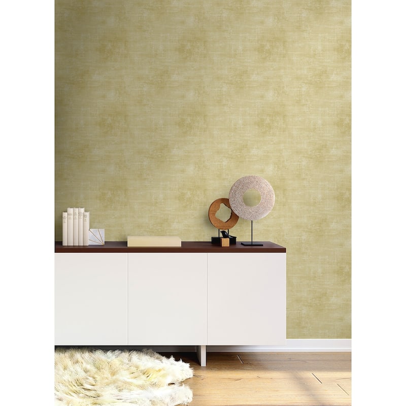 Seabrook Designs Eglantine Faux Unpasted Wallpaper