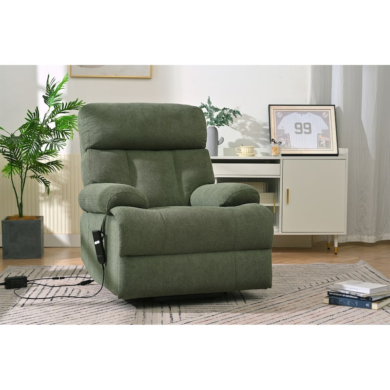 Velvet Tufted Accent Chair with Wood Frame
