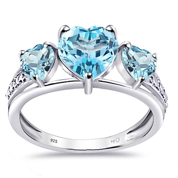 Heart Ring Genuine Sterling Silver 925 Morganite Clear CZ Height 9 mm Size 10 Heart Ring Genuine Sterling Silver 925 Morganite Clear CZ Height 9 mm Size 10