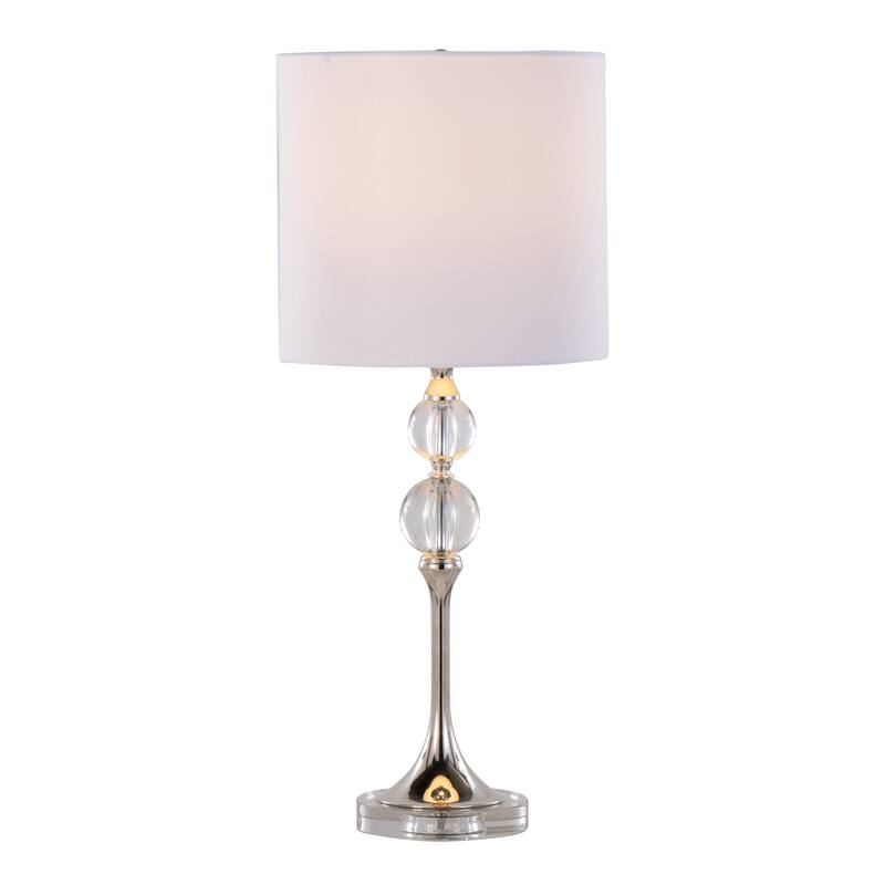 Silver Orchid Ciara 26" Crystal Table Lamp (Set of 2)