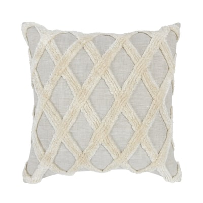 Evangeline 100% Linen Throw Pillow in Natural by Kosas Home