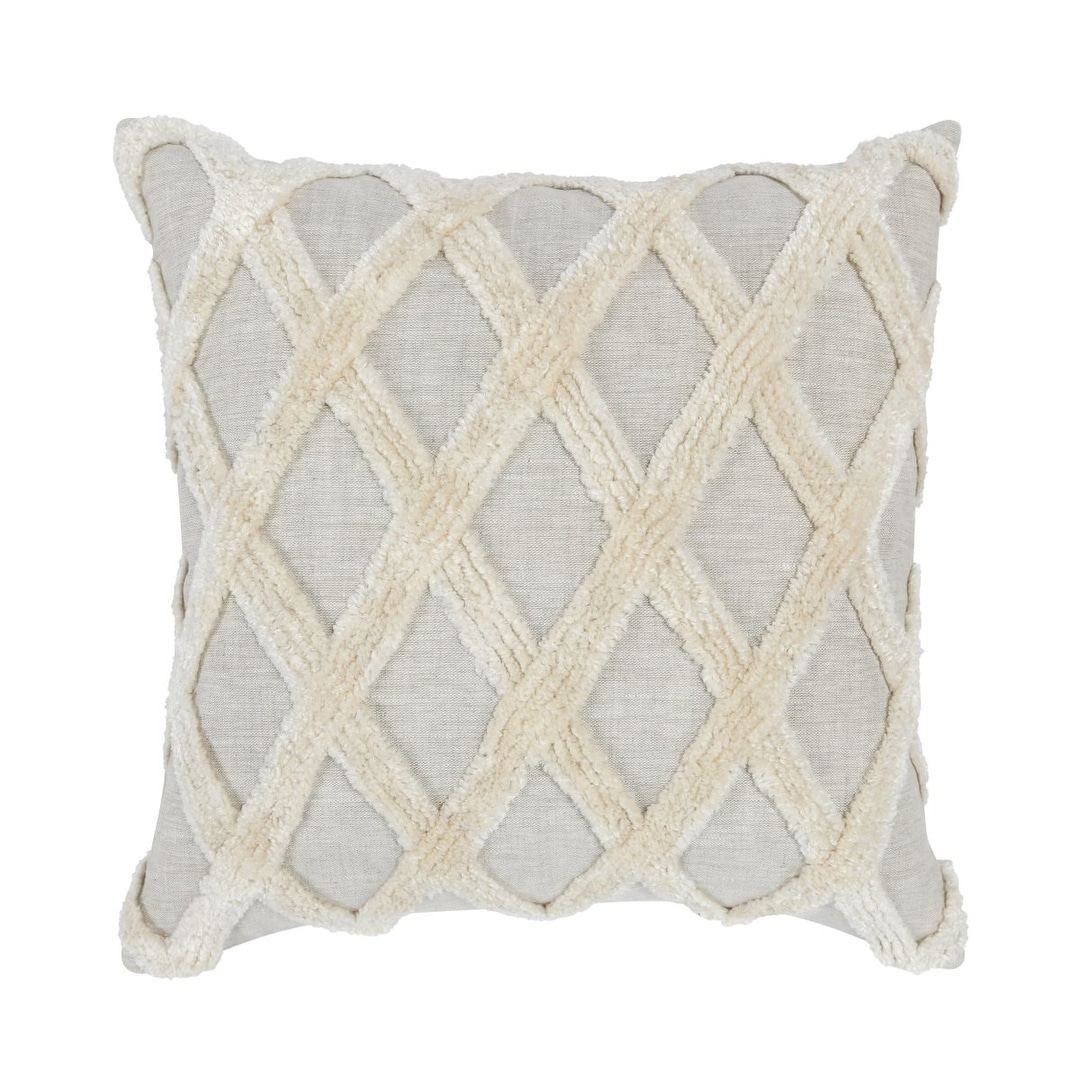 Evangeline 100% Linen Throw Pillow in Natural by Kosas Home