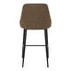 preview thumbnail 13 of 48, Silver Orchid Naldi Contemporary Black Counter Stool (Set of 2) - N/A