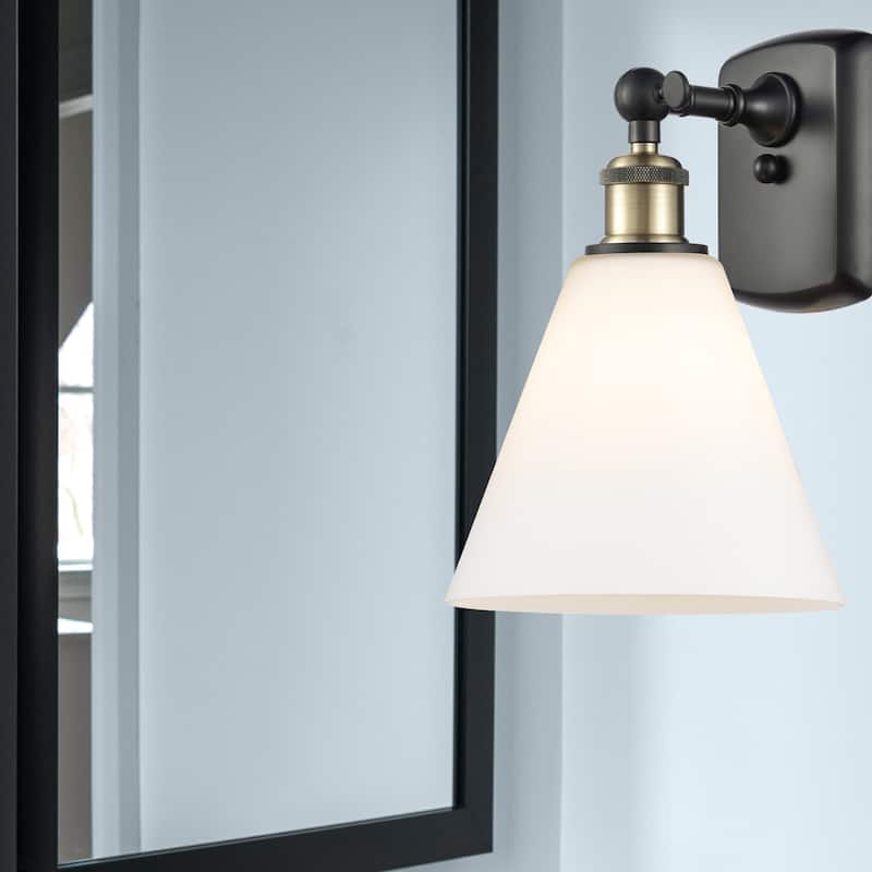 Innovations Lighting 516-1W-12-8 Berkshire Sconce Berkshire 12" Tall