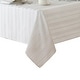 preview thumbnail 15 of 30, Denley Stripe Jacquard Fabric Tablecloth