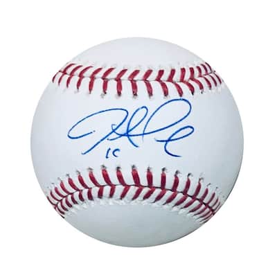 Justin Turner Autographed MLB Authentic Signed Baseball PSA DNA COA With UV Display Case Bleeding - 8'6" x 11'6"