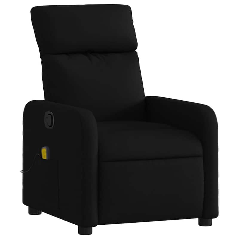 vidaXL Massage Recliner Chair Polyester fabric, metal, plywood