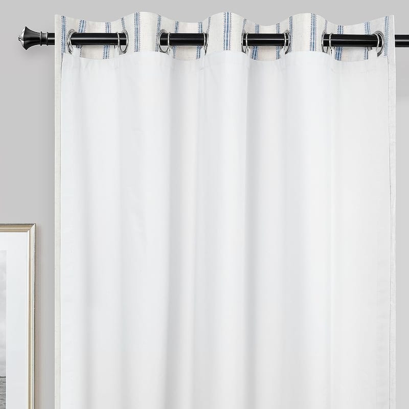 DriftAway Thermal Insulated 100% Blackout Curtain Liner for Grommet Curtains