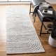preview thumbnail 32 of 49, SAFAVIEH Handmade Southampton Catena Abstract Wool Rug 2'3" x 10' Runner - Grey