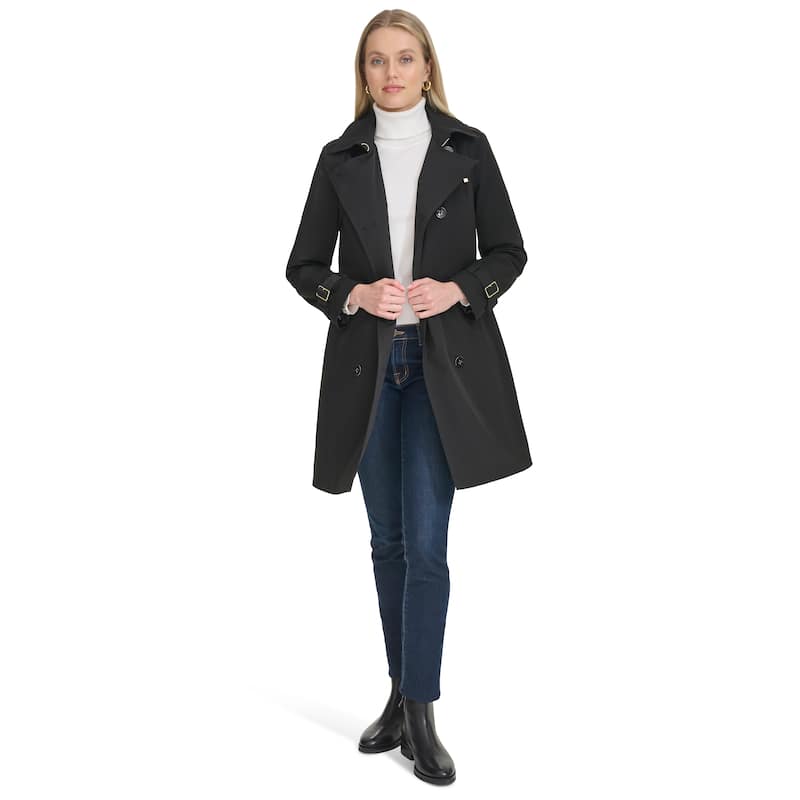 Cole Haan Women's Water Resistant Trench Coat