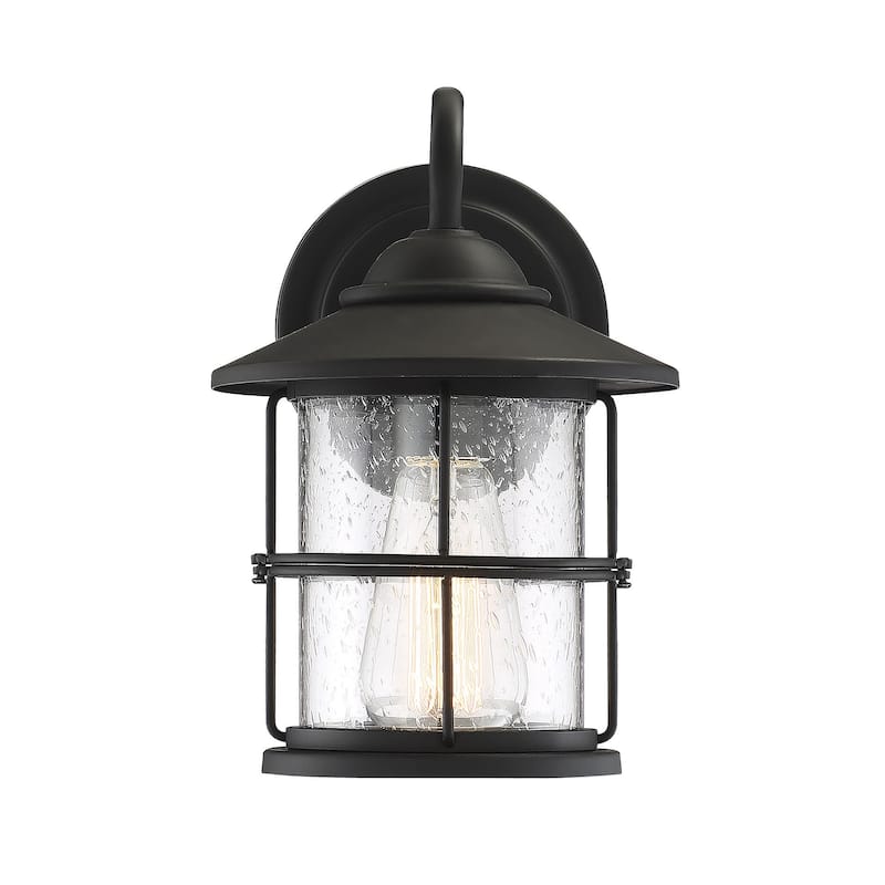 Bellevue Single Light 10" Tall Outdoor Wall Sconce