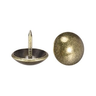 thumbnail image 2 of METALLIXITY Upholstery Nail Tacks (11x13x1.2mm) 25Pcs, Iron Flat Head 2 of 11