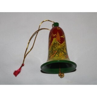 Bell - Handmade Threadwork Stuffed Christmas Ornament 23