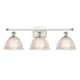 Option White and Polished Chrome / Clear