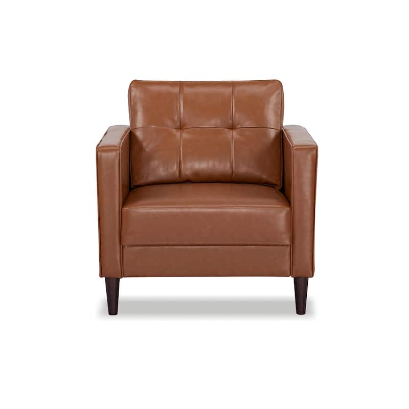 Artdeco Home - Anza Faux Leather Arm Chair