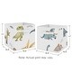 preview thumbnail 3 of 2, Sweet Jojo Designs Watercolor Dinosaur Dino Boy Foldable Fabric Storage Bins - Blue & Green, Modern Dinosaurs, Jurassic, Nature