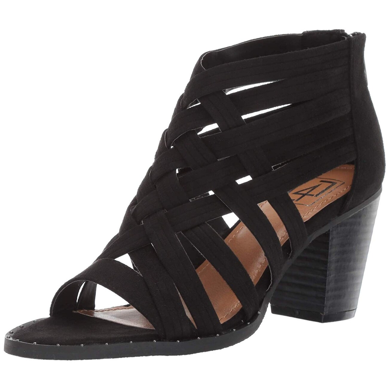 formal black sandals for ladies