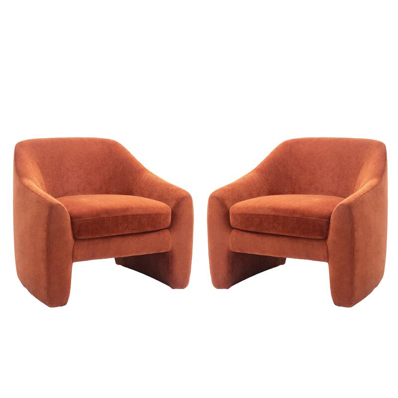 Modern Upholstered Oversized Accent Chairs