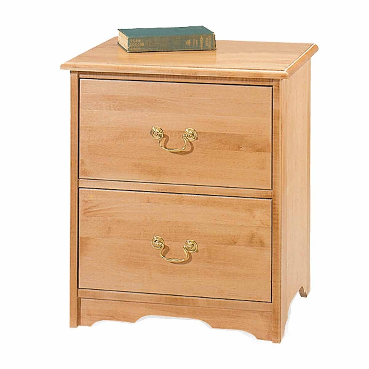 Shop Cherry Maple Nightstands 2 Drawer Chest Bedroom Dressers With