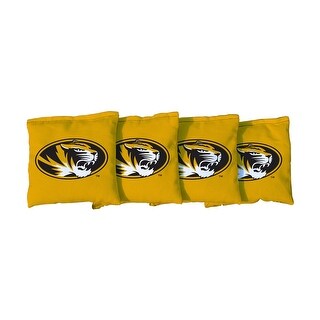 Missouri Tigers Gold Cornhole Bags