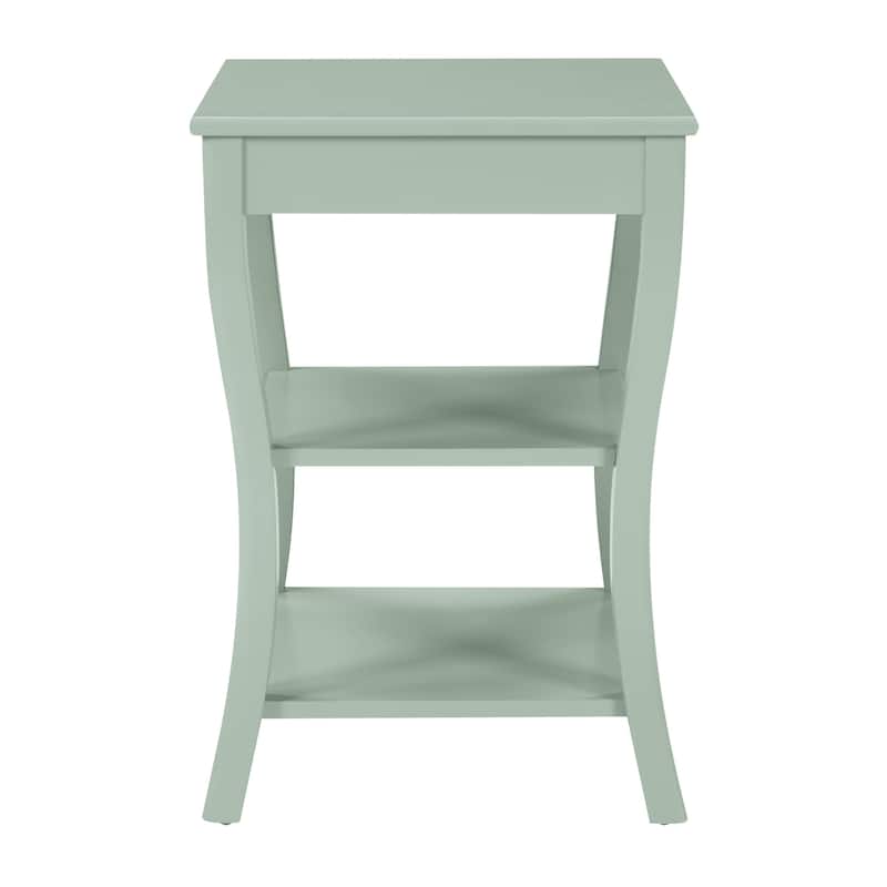 Golden Side Square Table