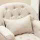 preview thumbnail 4 of 19, Anastasia Tufted Armchair by Christopher Knight Home