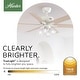 preview thumbnail 16 of 18, Hunter 52" Astwood II Ceiling Fan with LED Light and Handheld Remote - Transitional - Exclusive SureSpeed!